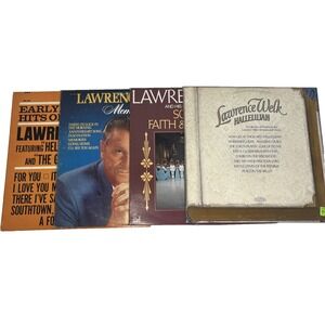 Vintage Lawrence Welk LP Records X4 1960s Christian Gospel Orchestra Albums